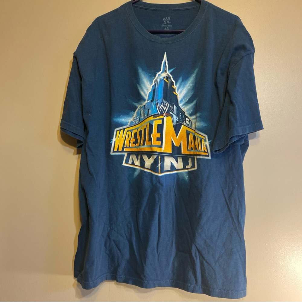 WWE‎ Wrestlemania 29 “I Was There” Tee Authentic Men’s 2XL New York New Jersey
